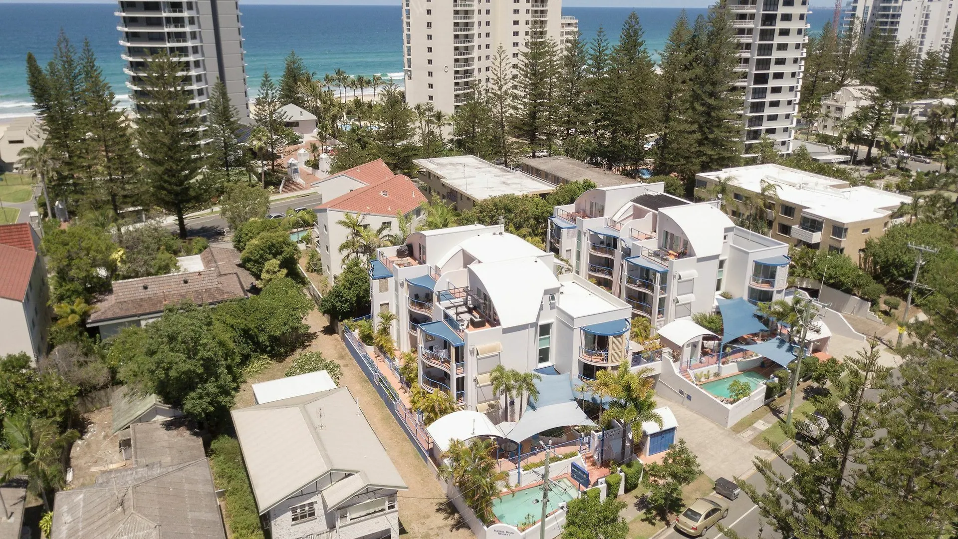 Surfers Beach Resort One Gold Coast Australia